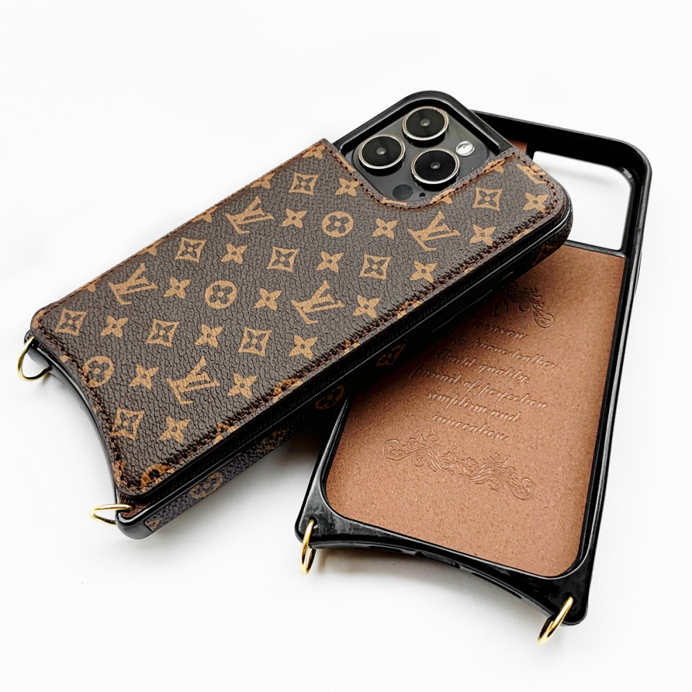 Louis Vuitton And Gucci Double Card Holder iPhone Case - HypedEffect